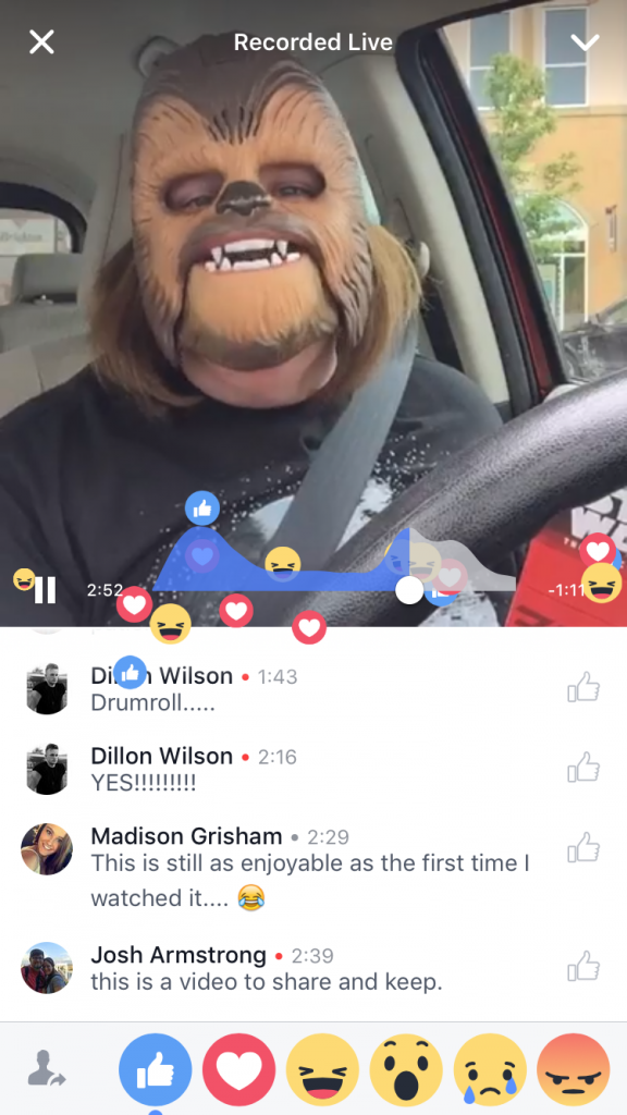 Facebook Live Example