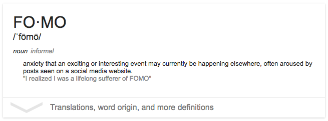 "FOMO" Definition