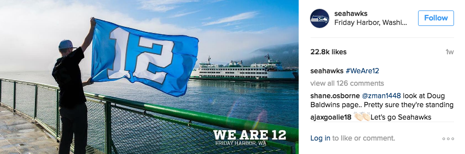 Seattle Seahawks We Are 12