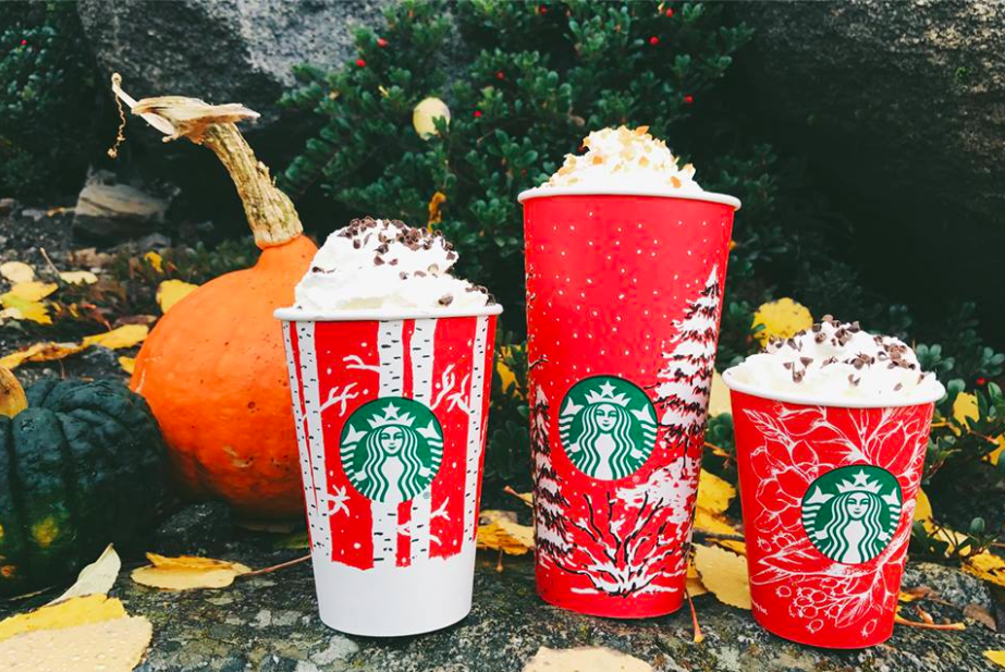 Starbucks Red Cups Campaign