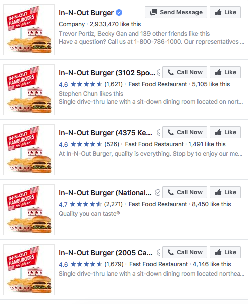 In N Out Search Results FB