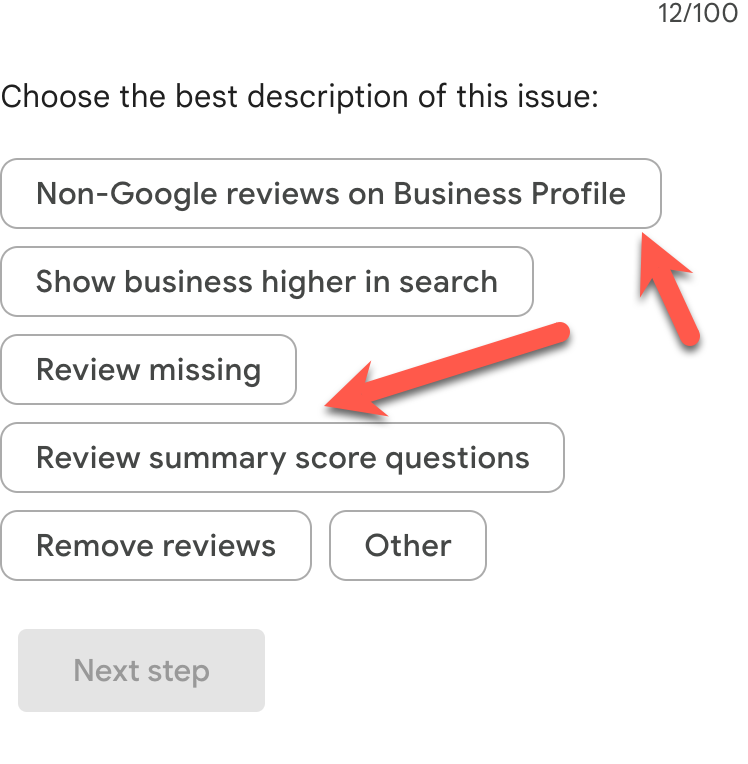 Google Business Profile services for reviews